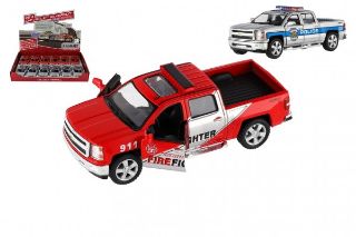 Obrázek z Auto Kinsmart Chevrolet 2014 Silverado Policie  